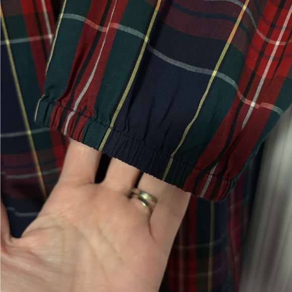 J. Crew Multicolor Plaid Shirt Dress - Picture 4 of 9